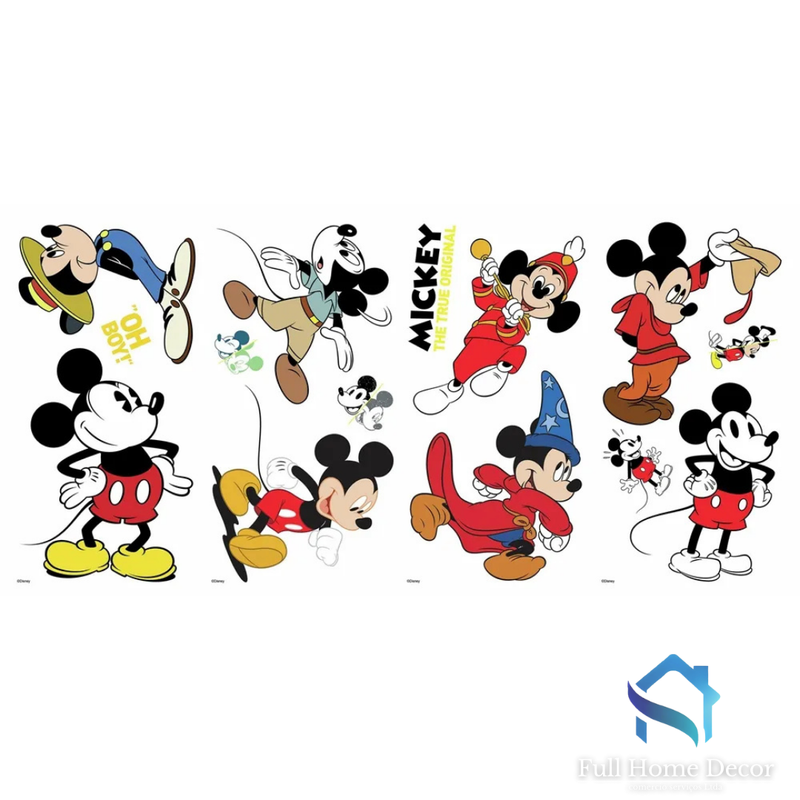 Adesivo de Parede Disney Mickey 22cm x 44cm Importado - Full Home