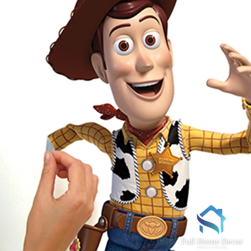 Adesivo de Parede Toy Story Woody gigante 45,7cm x 101,6cm - Full Home