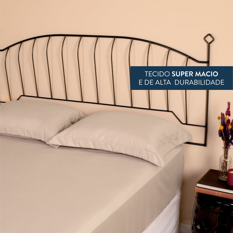 LENÇOL DE CAMA SLIM MICROPERCAL 200 FIOS