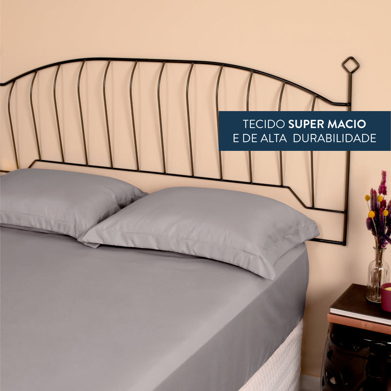 LENÇOL DE CAMA SLIM MICROPERCAL 200 FIOS