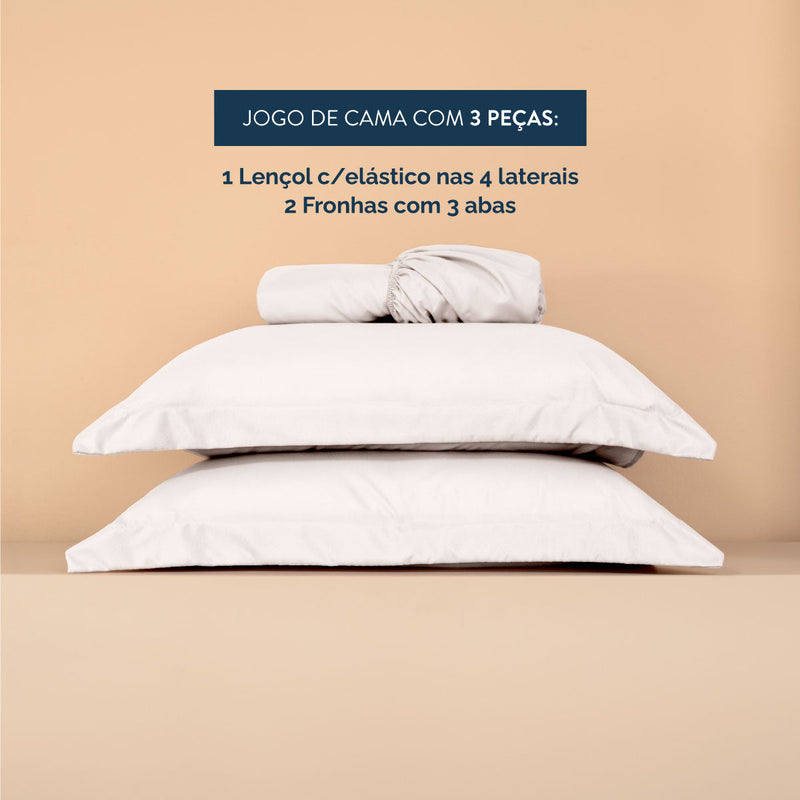 LENÇOL DE CAMA SLIM MICROPERCAL 200 FIOS