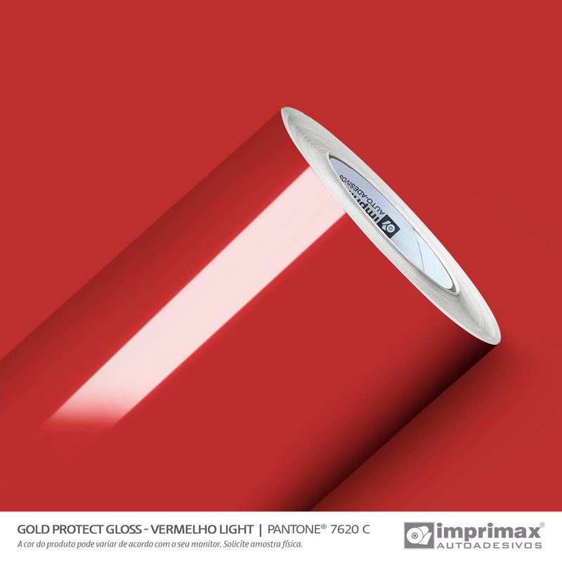 PROTECT GLOSS VERMELHO LIGHT - 0,70 cm largura